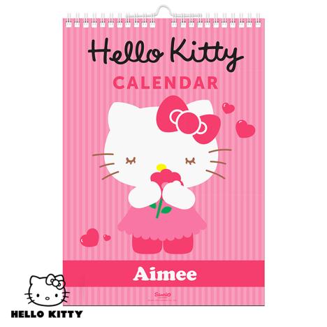 Personalised Hello Kitty Bow Calendar Extra Image 2